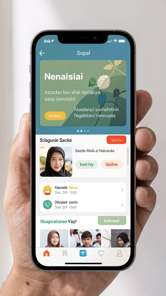 alisanrp - Tampilan awal yang menarik dan interaktif.