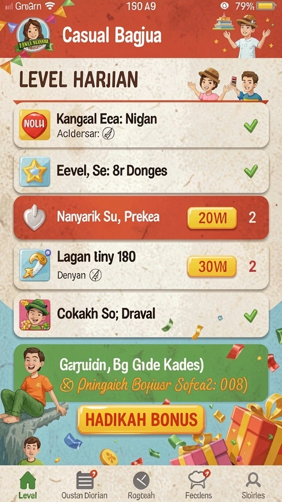 alisanrp - Fitur karakter unik yang dapat dipilih.