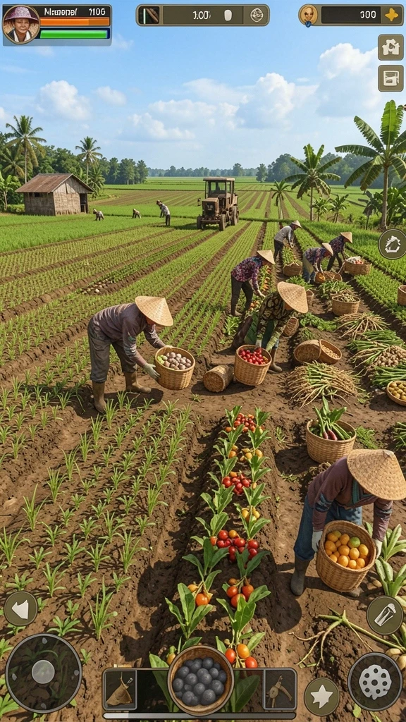 kagandan - Gambar menunjukkan pertarungan epik melawan monster besar.