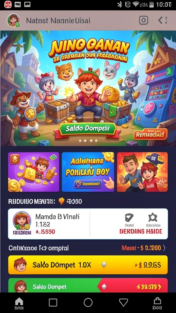 luck365 - Interaksi sosial antar pemain melalui chat yang aktif.