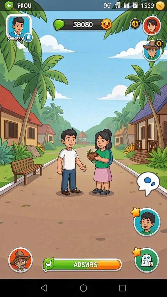 ut77 - Screenshot menunjukkan aksi seru saat bertarung.