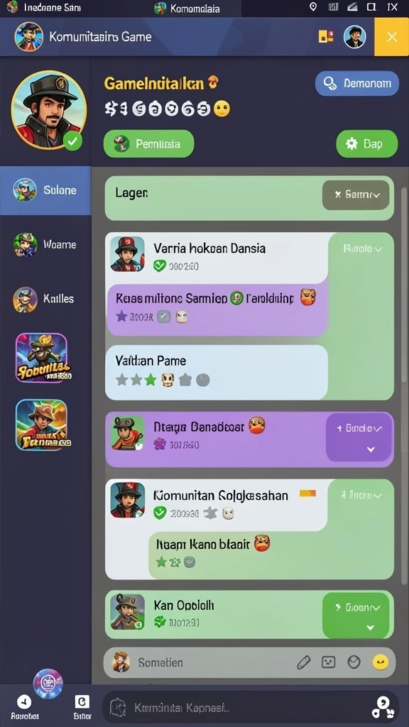 yyrr - Gambaran momen seru saat bertempur melawan monster raksasa.